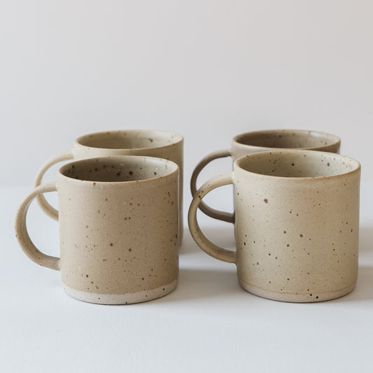 Spelt & Speckled Mugs - Set of 4 SECONDS