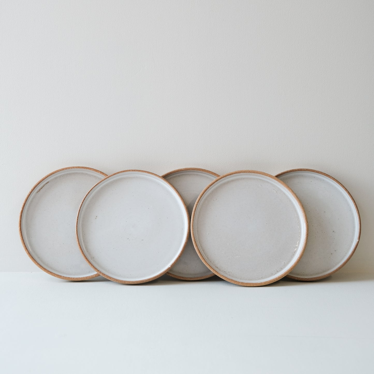 Everyday Cake Plates Oat - Set of 4 SECONDS