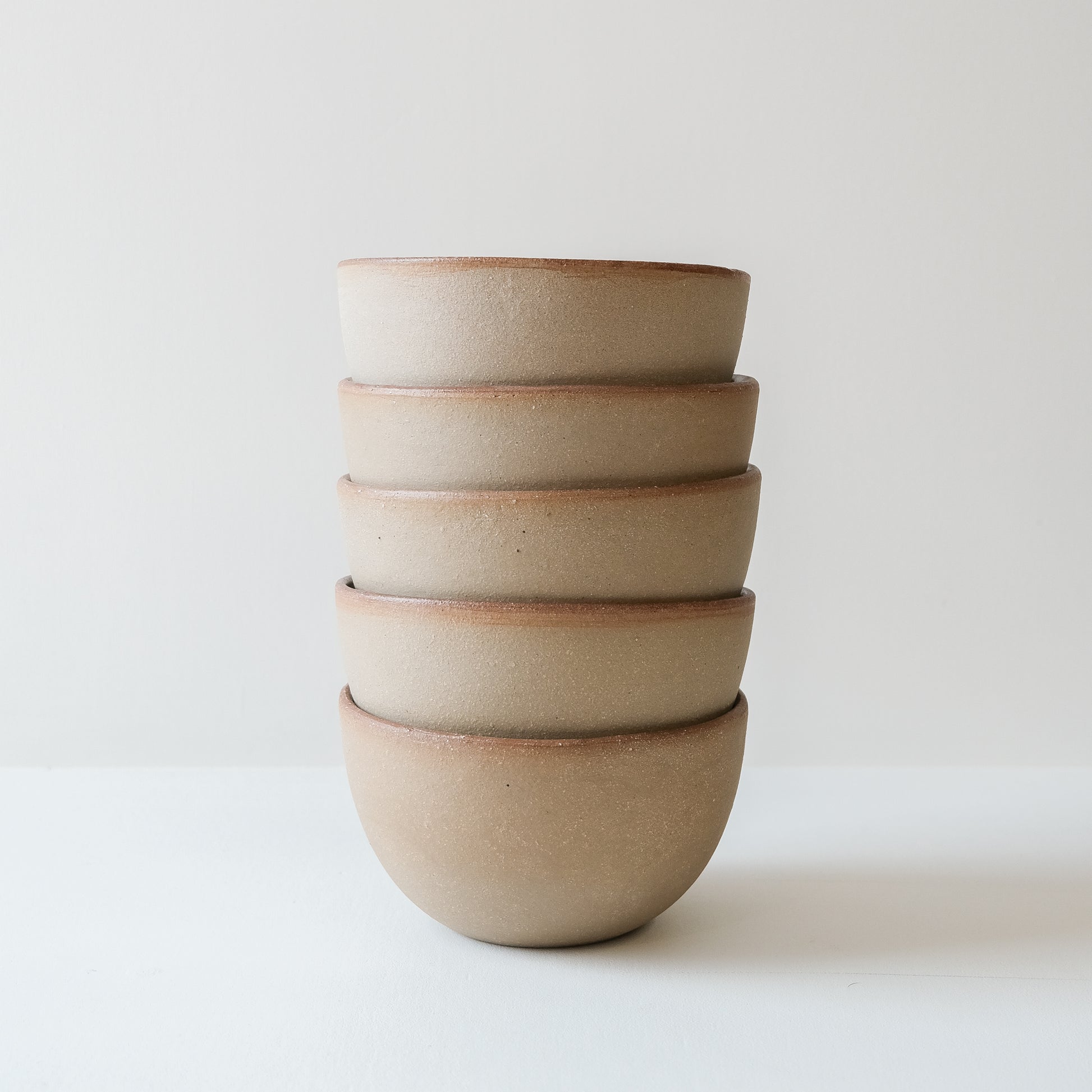 Everyday Cereal Bowl Oat - Set of 5 SECONDS - DOR & TAN