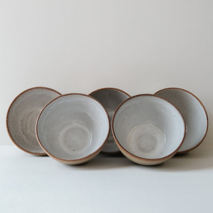 Everyday Cereal Bowl Oat - Set of 5 SECONDS - DOR & TAN