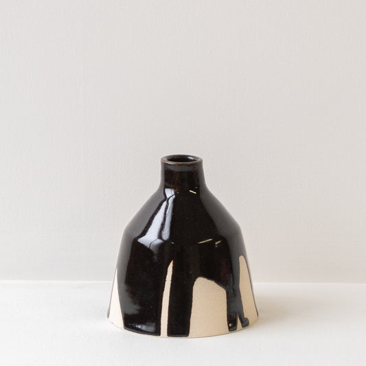Tenmoku Bud Vase