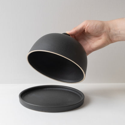 Butter Dish - Charcoal