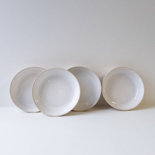 Everyday Pasta Bowls White - Set of 4 (SECONDS) - DOR & TAN