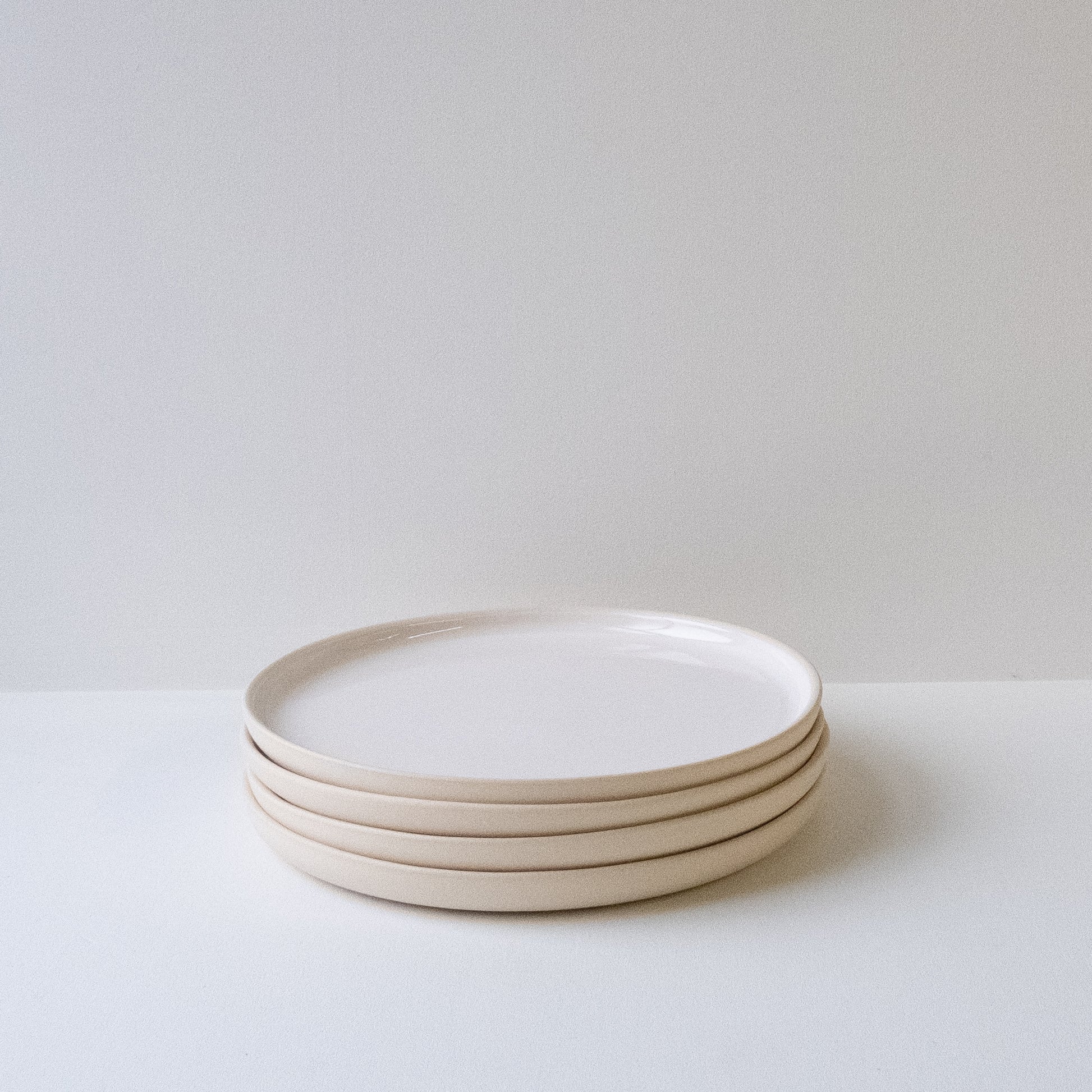 Side Plates White - Set of 4 (SECONDS) - DOR & TAN