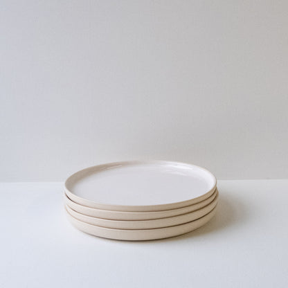 Side Plates White - Set of 4 (SECONDS) - DOR & TAN