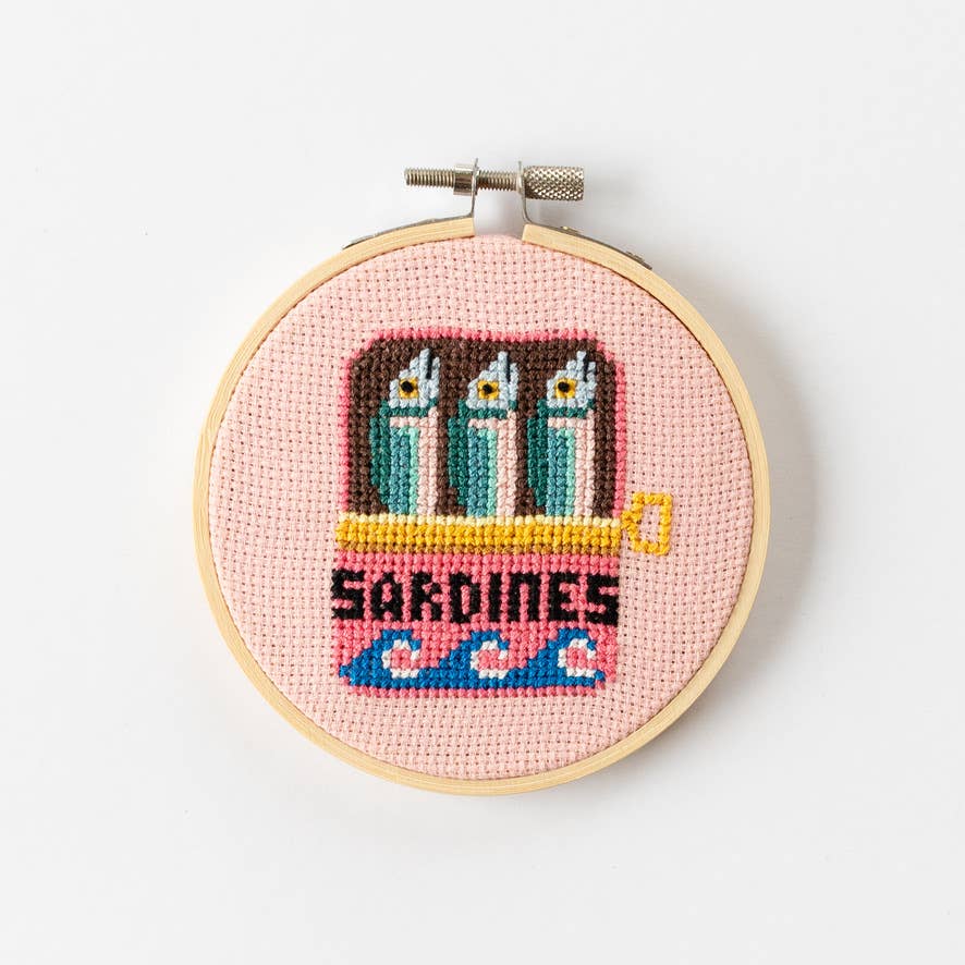Sardines - Cross Stitch Kit