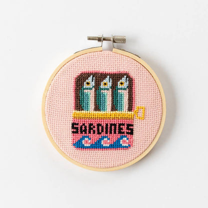 Sardines - Cross Stitch Kit