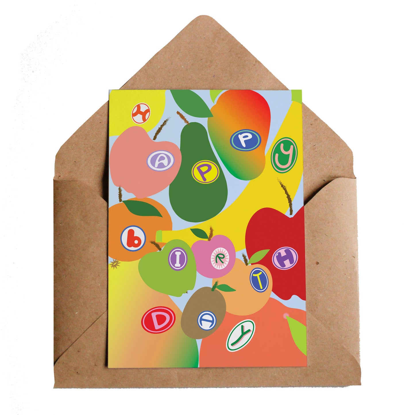 Greeting card - Birthday Fruits