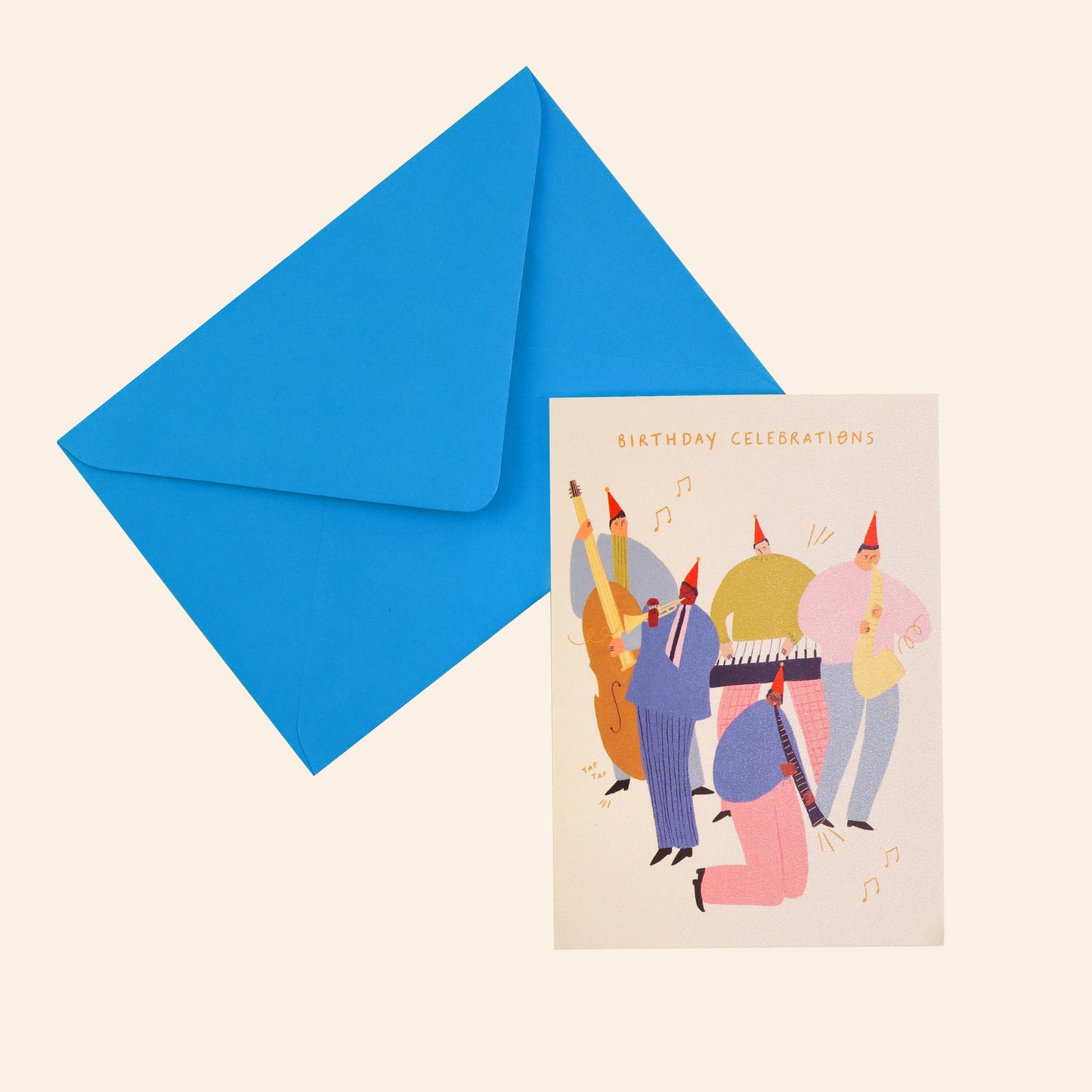 Card - Jazz Celebrations Birthday Card