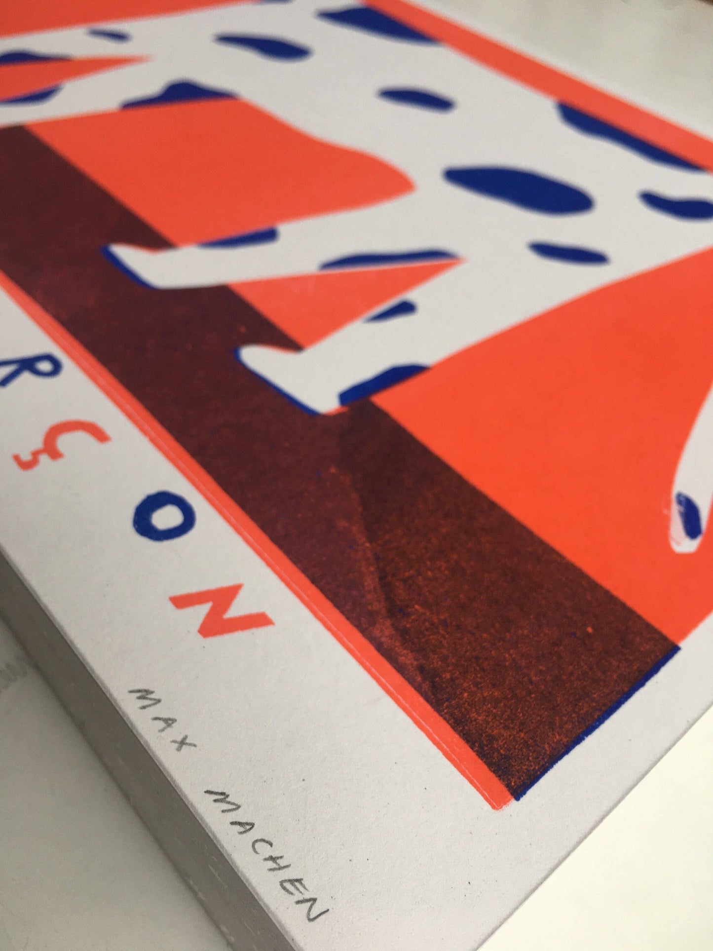 Riso print (A4) - Bon Garçon Dog