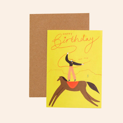 Card - Yee-Haw Cowboy Birthday Card
