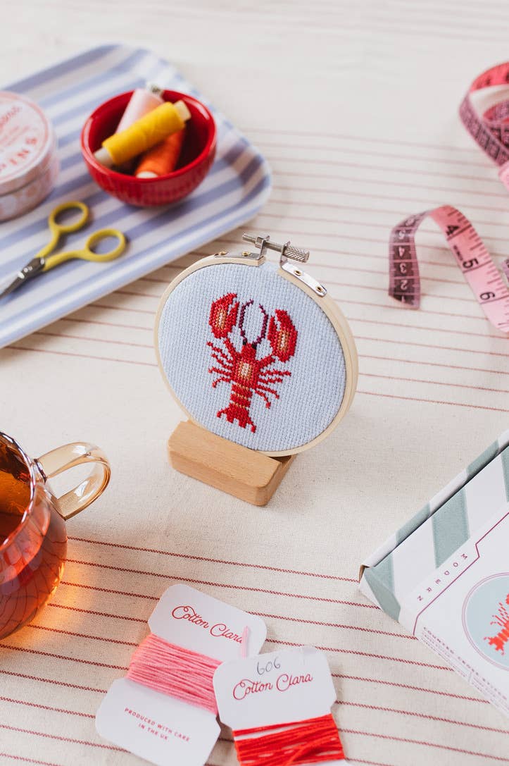 Lobster - Cross Stitch Kit