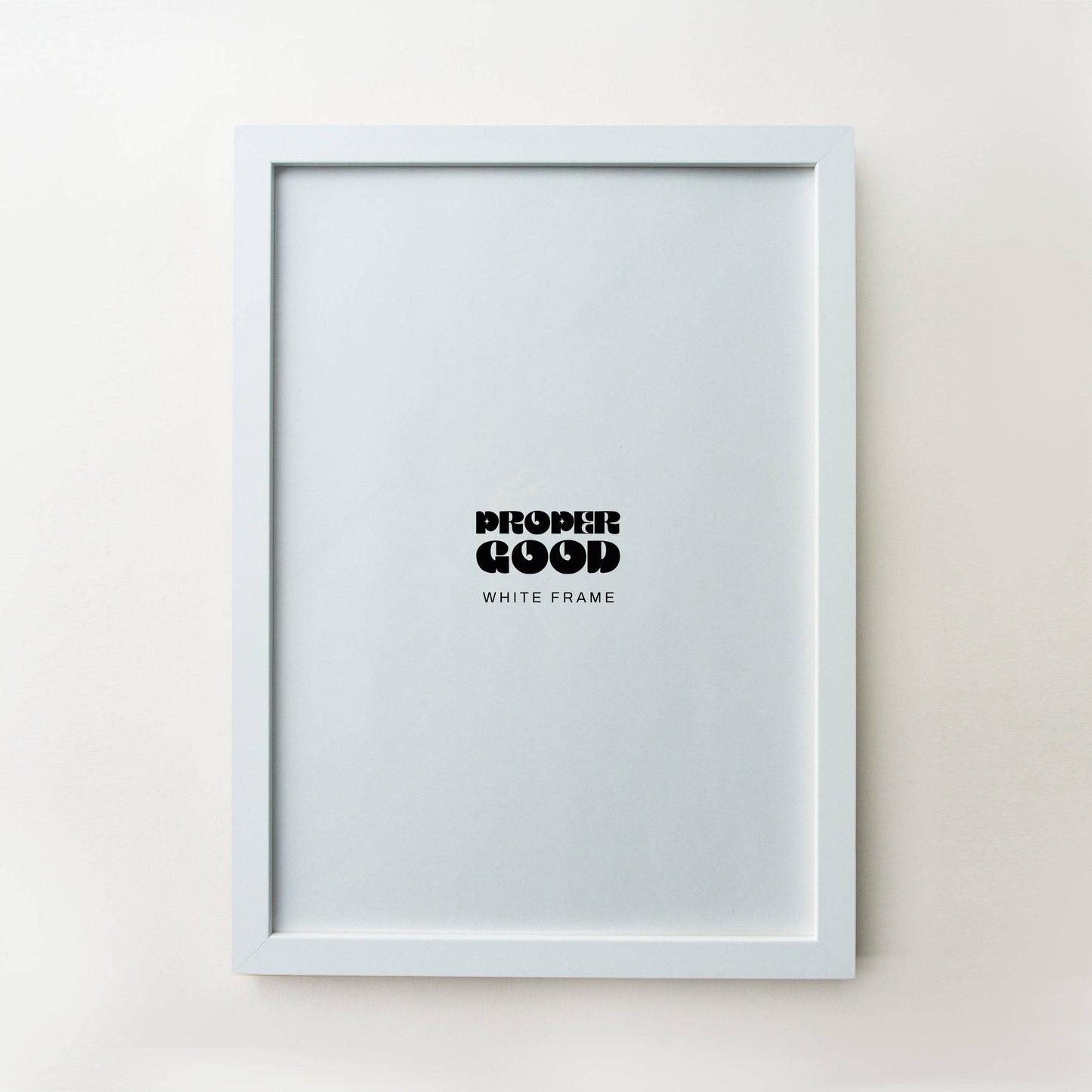 A5 wood frame - White