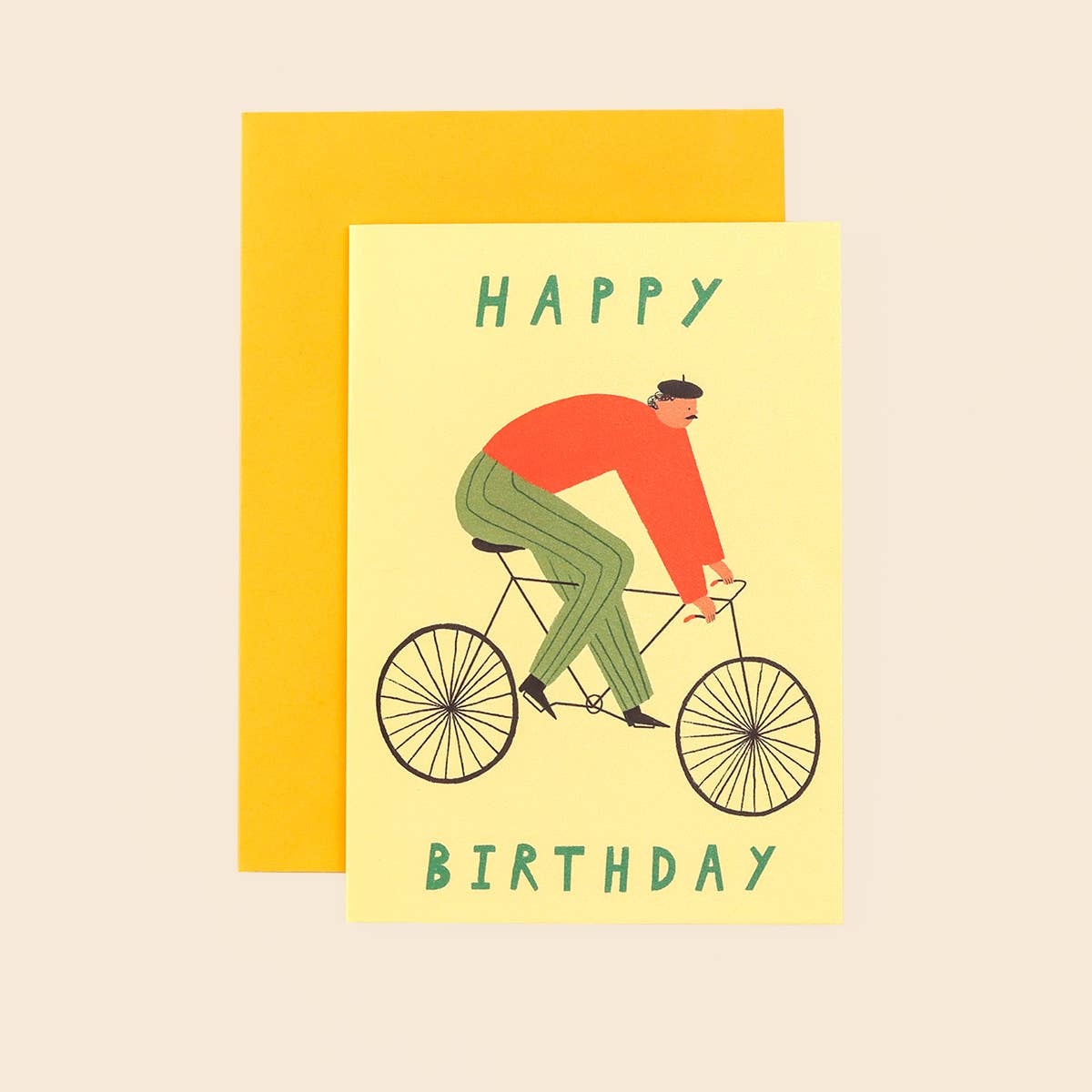 Card - Cyclist Happy Birthday