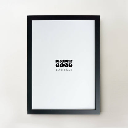 A3 wood frame - Black