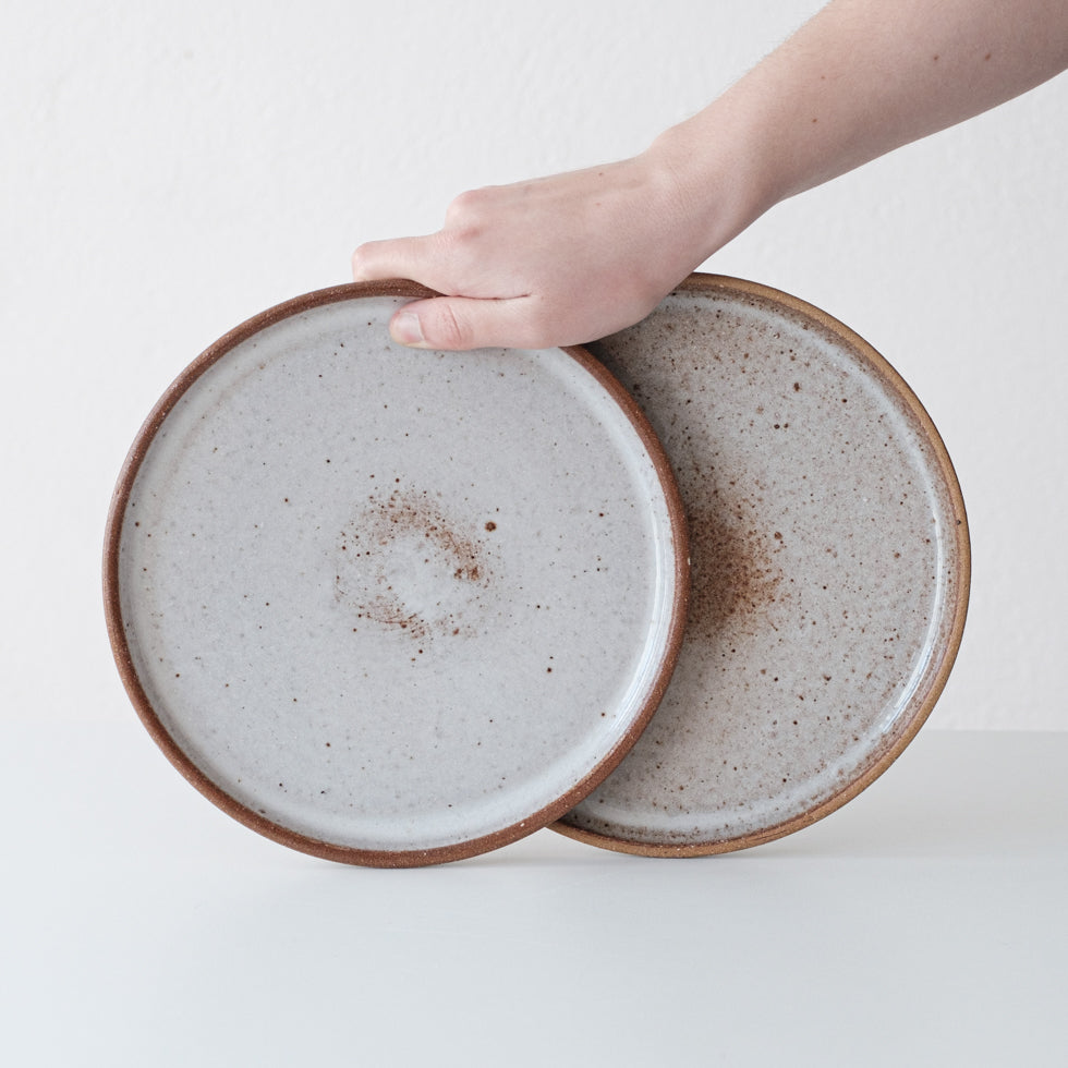 Everyday Side Plates Oat - Set of 2 (Seconds)