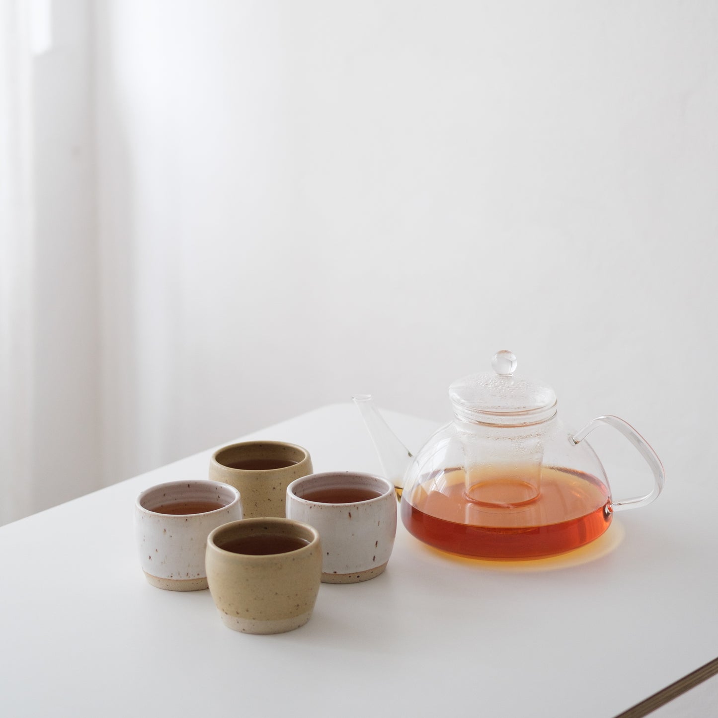 Four Person Teapot - Glass