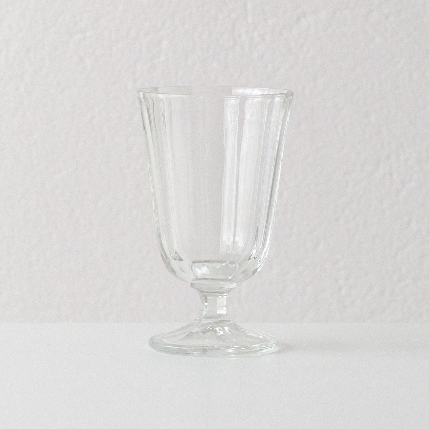 Faceted Wine Glass