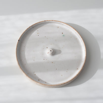SECONDS Incense Holder - Speckled, Incense Holder - DOR & TAN | Contemporary Handmade Tableware