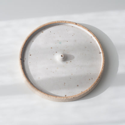 SECONDS Incense Holder - Speckled, Incense Holder - DOR & TAN | Contemporary Handmade Tableware