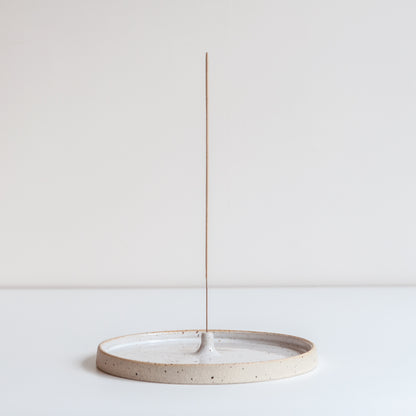 SECONDS Incense Holder - Speckled, Incense Holder - DOR & TAN | Contemporary Handmade Tableware