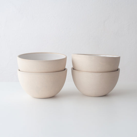 Everyday Cereal Bowl White - Set of 5 (Seconds) - DOR & TAN