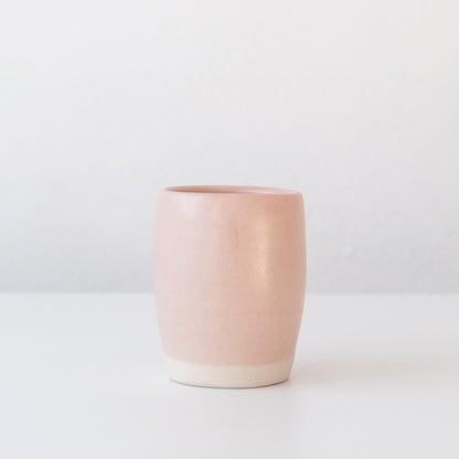 Tumbler - Feldspar Pink, Tea Bowl - DOR & TAN | Contemporary Handmade Tableware
