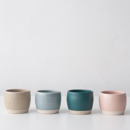 Tea Bowl - Nori Green & Speckle, Tea Bowl - DOR & TAN | Contemporary Handmade Tableware