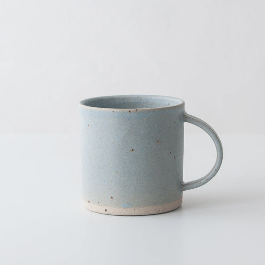 Set of 2 Mugs - Linen Blue & Speckled (seconds)